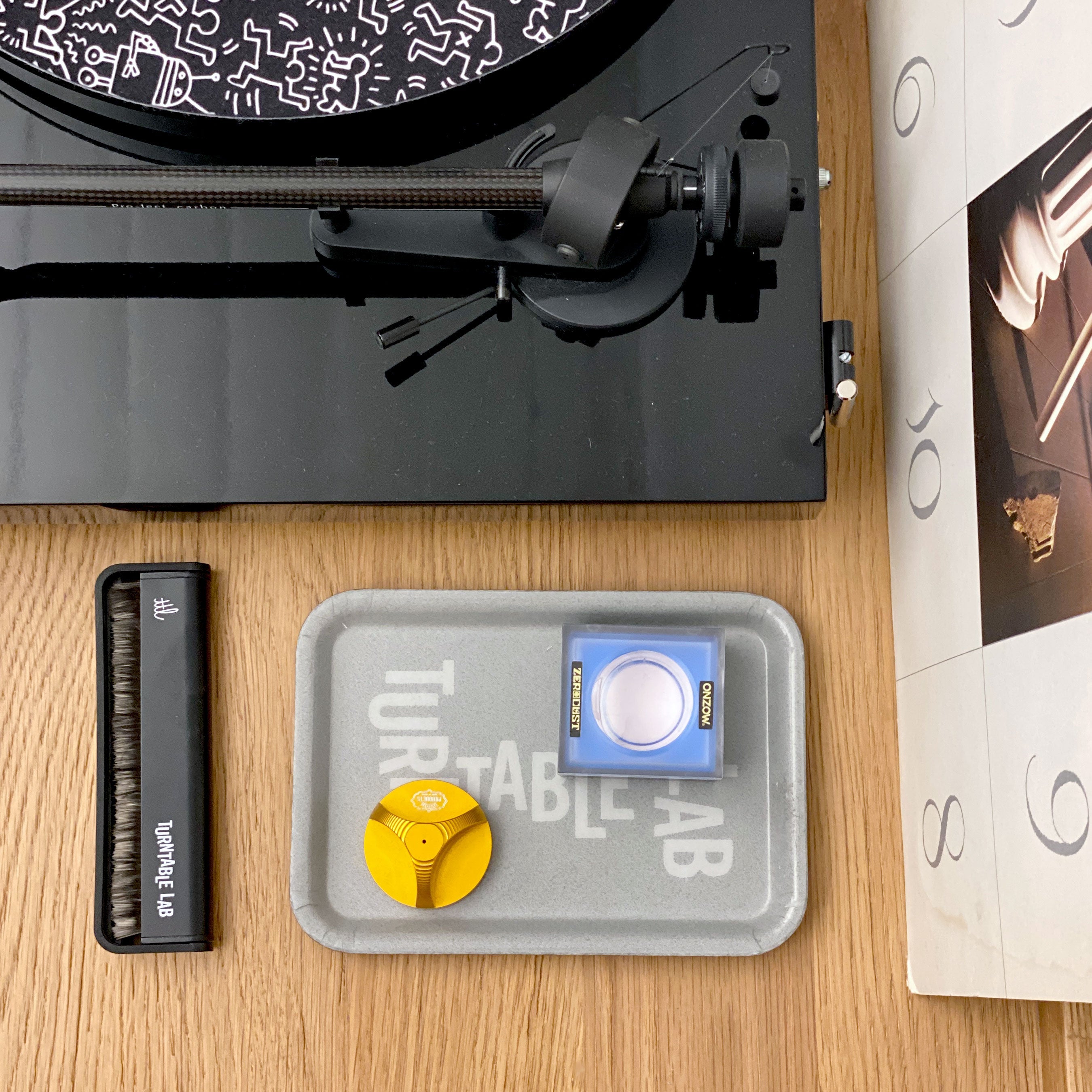 Turntable Lab: Spliffy Accessories Tray - Grey