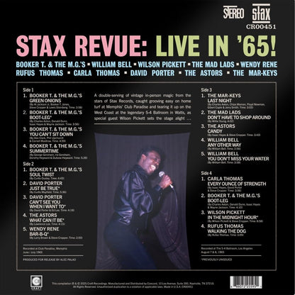 STAX REVUE: LIVE IN '65 / VARIOUS - RECORD