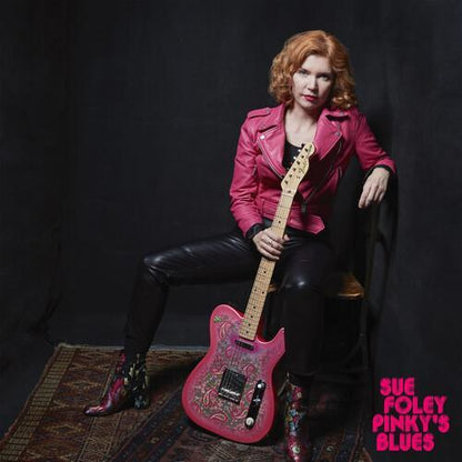 Sue Foley -  Pinky's Blues w/ Autographed Insert - RECORD