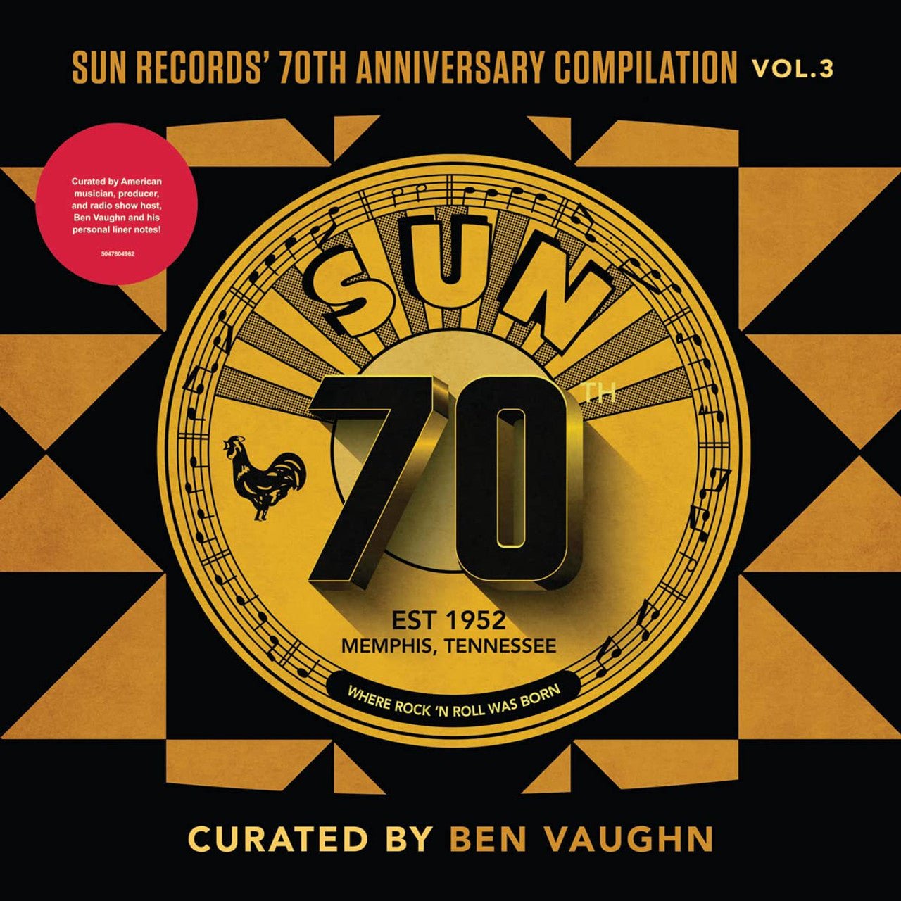 SUN RECORDS 70TH ANNIVERSARY COMPILATION 3 / VAR - RECORD
