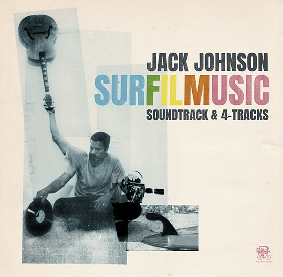 JOHNSON,JACK - SURFILMUSIC (SOUNDTRACK & 4-TRACKS) - O.S.T. Blue - RECORD