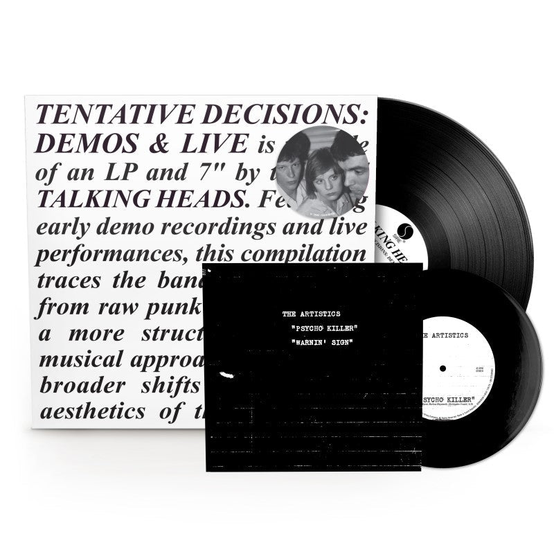 TALKING HEADS - TENTATIVE DECISIONS: DEMOS & LIVE - RECORD