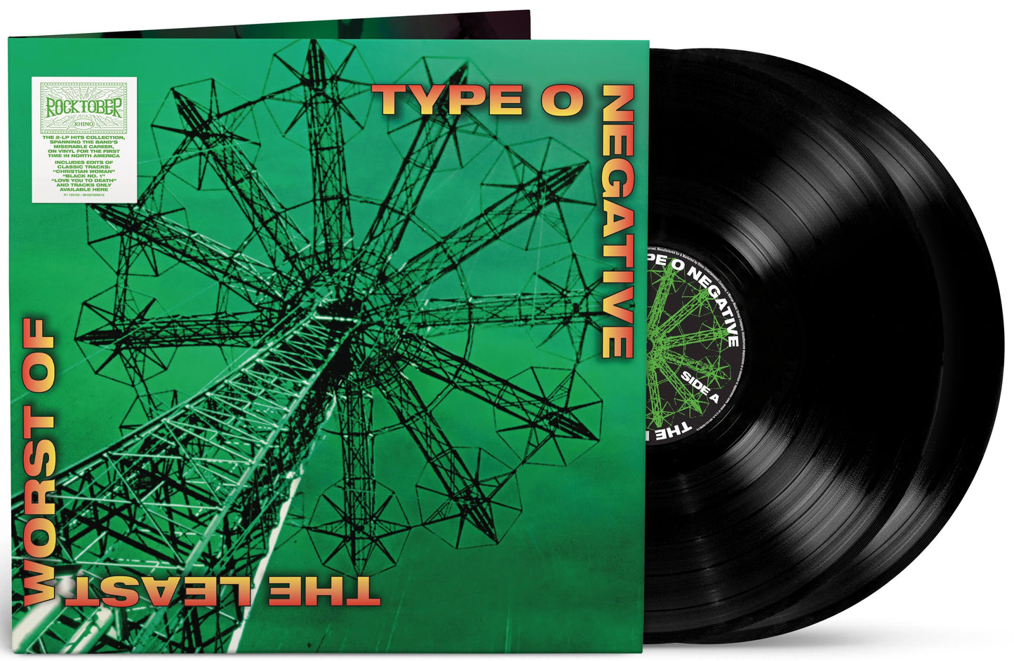TYPE O NEGATIVE - LEAST WORST OF - RECORD