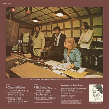 BENNETT,TONY / EVANS,BILL - TONY BENNETT BILL EVANS ALBUM (ORIGINAL JAZZ ) - RECORD