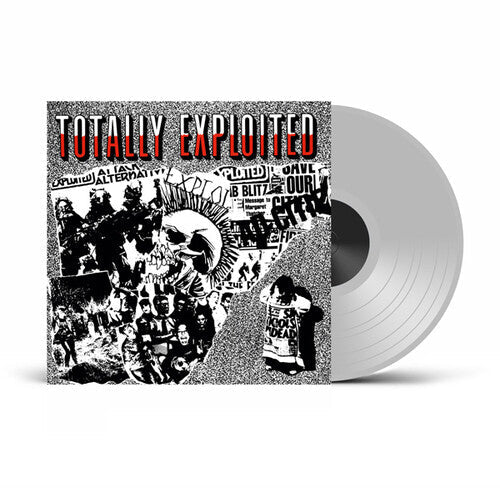 EXPLOITED - TOTALLY EXPLOITED - UK EXCLUSIVE CLEAR VINYL - RECORD