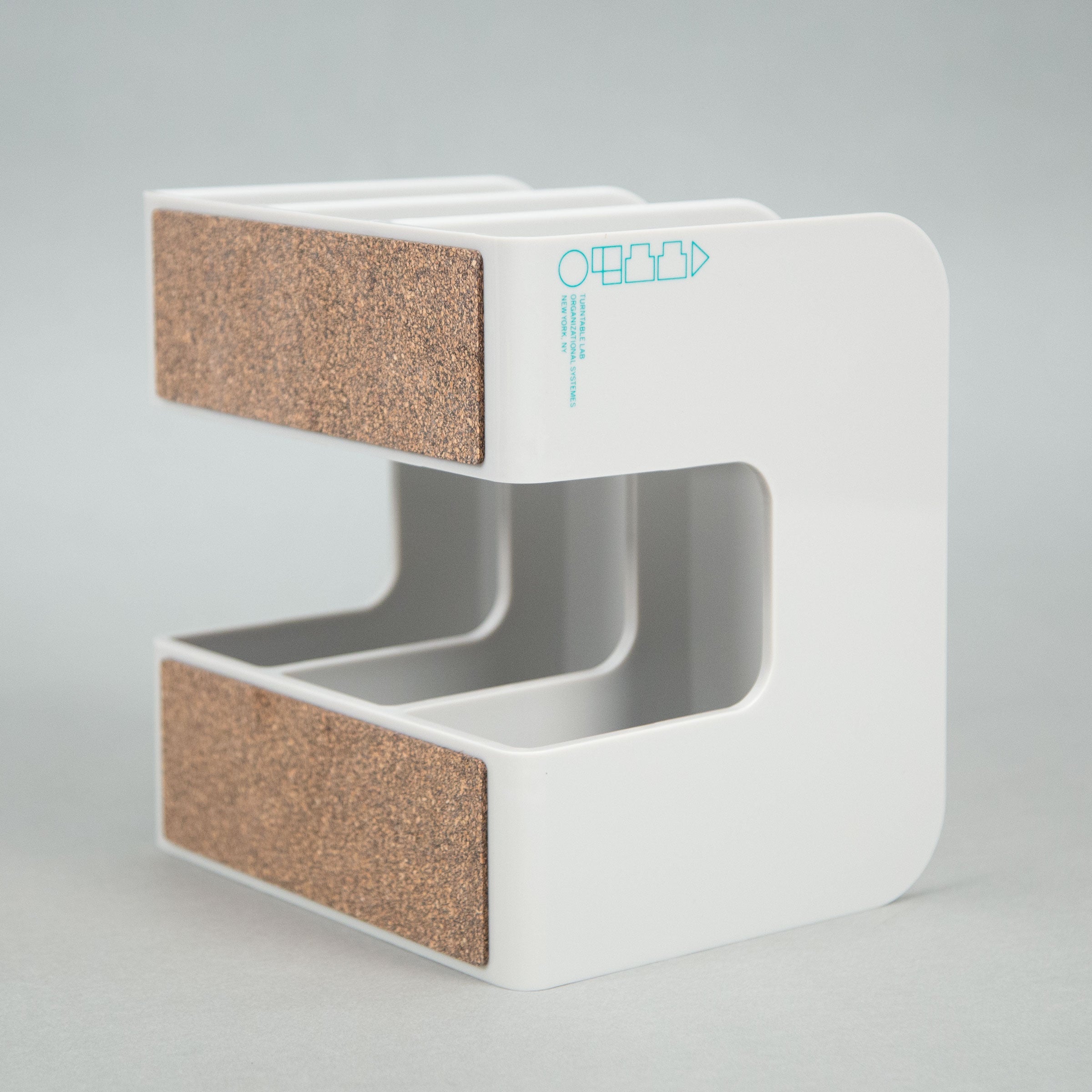 Turntable Lab: Mod3 Vinyl Record Rack Organizer - Grey