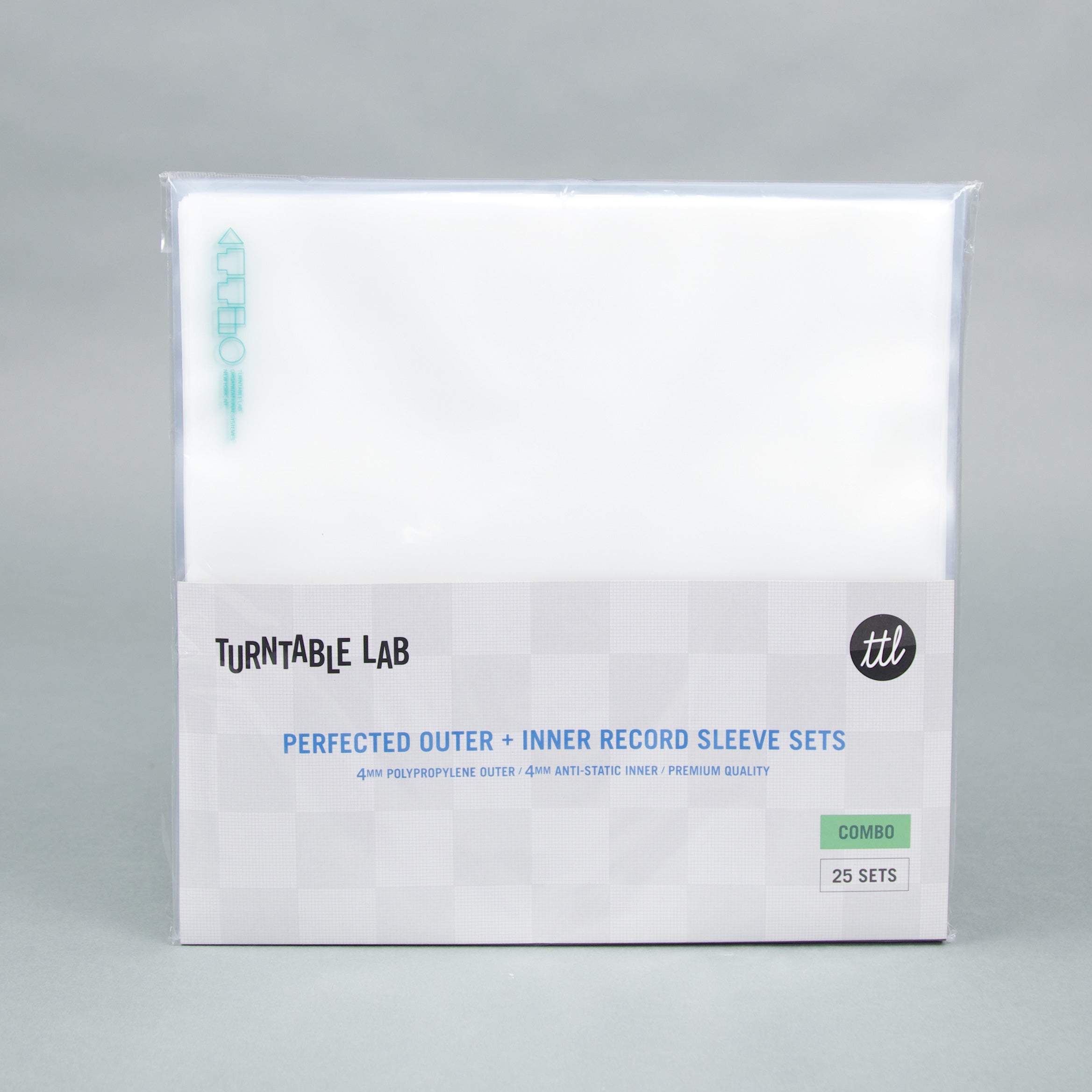 Turntable Lab: Perfected Outer / Inner Record Sleeves Combo Pack - PRE-ORDER
