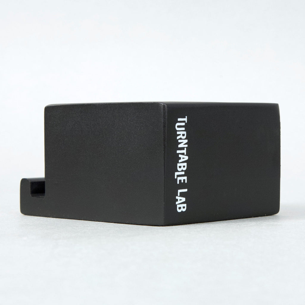 Turntable Lab: Wood Block Record Display - Black