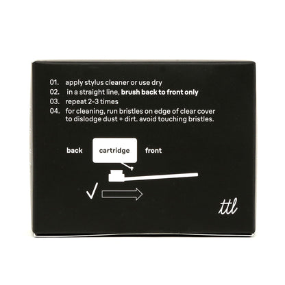 Turntable Lab: Conductive Stylus Cleaning Brush w/ Cover