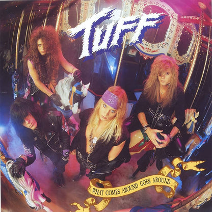 TUFF - WHAT GOES AROUND COMES AROUND REMASTERED 2021 TRANSLUCENT PURPLE - RECORD
