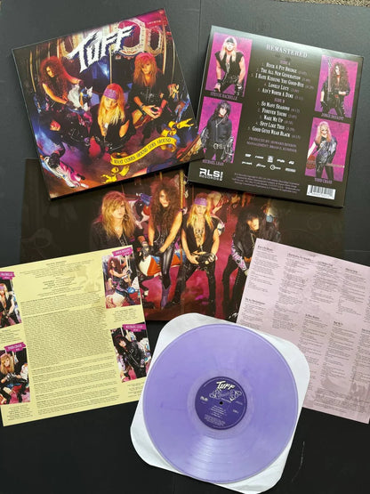 TUFF - WHAT GOES AROUND COMES AROUND REMASTERED 2021 TRANSLUCENT PURPLE - RECORD