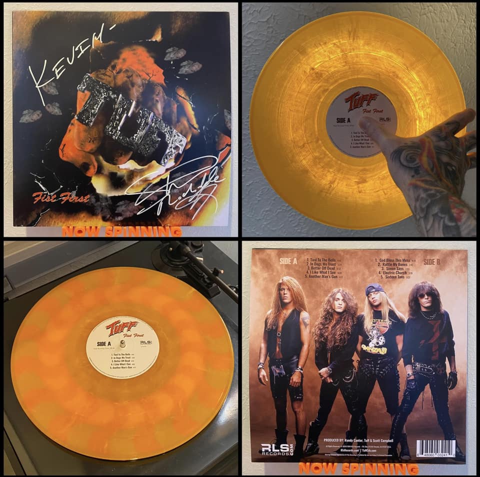 TUFF - FIST FIRST ORANGE - RECORD