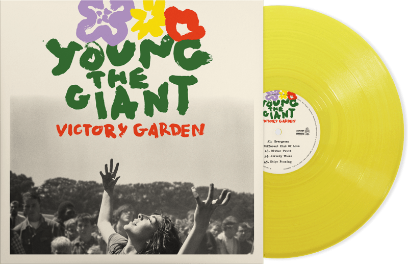 YOUNG THE GIANT - VICTORY GARDEN Yellow - RECORD