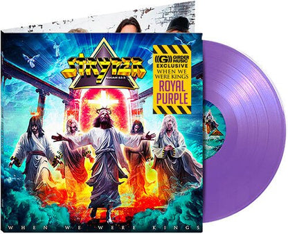 STRYPER - WHEN WE WERE KINGS - PURPLE - RECORD
