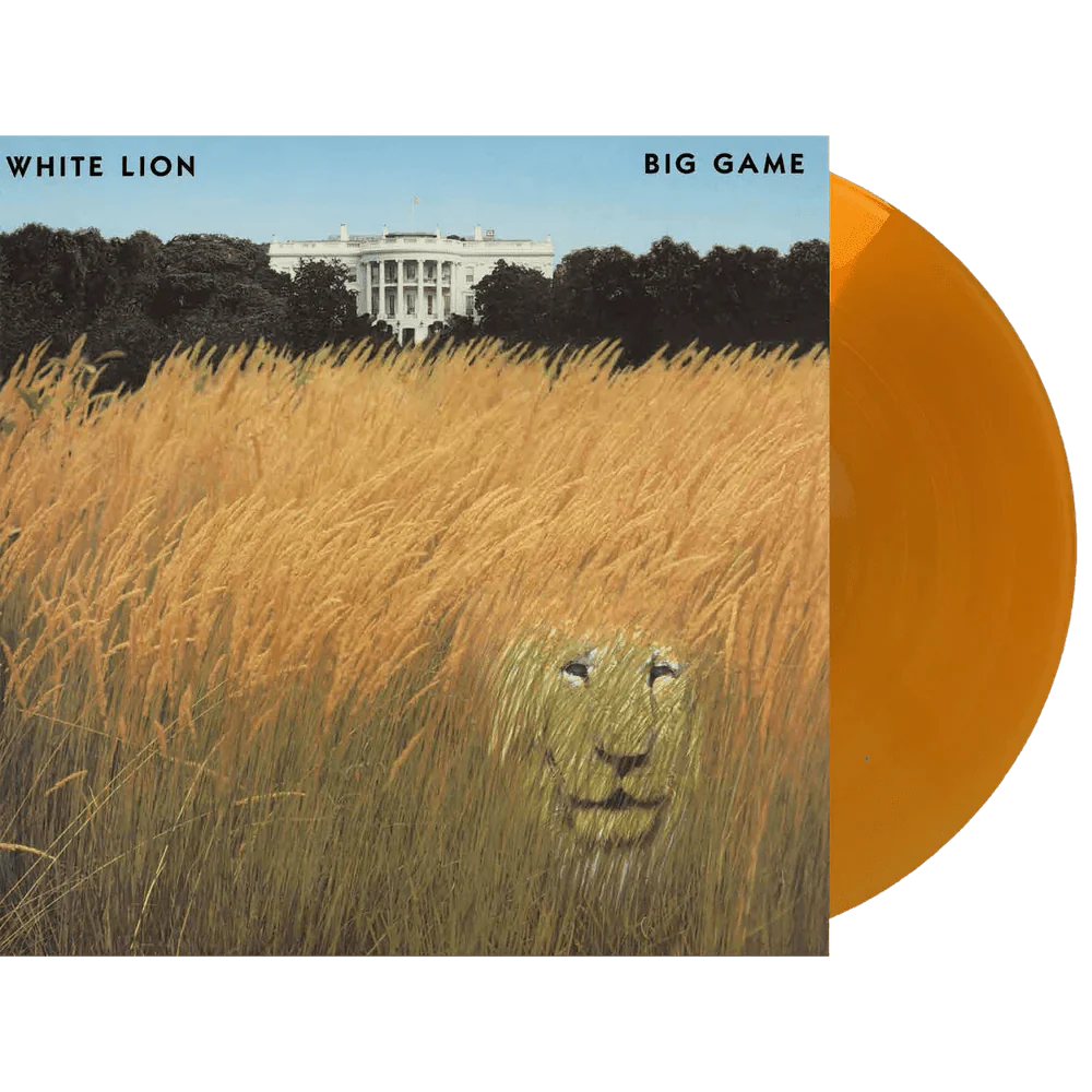 WHITE LION - BIG GAME Clear Gold - RECORD