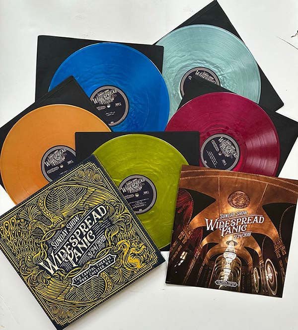Widespread Panic - Sunday Show: 3/24/19 The Capitol Theatre, Port Chester, NY 5 LP Box Set Multicolor Metallic - RECORD