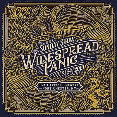 Widespread Panic - Sunday Show: 3/24/19 The Capitol Theatre, Port Chester, NY 5 LP Box Set Multicolor Metallic - RECORD