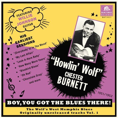 HOWLIN' WOLF - BOY YOU GOT THE BLUES THERE! VOL. 1: THE WOLF'S - RECORD