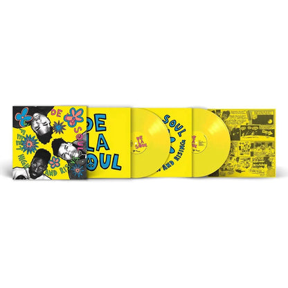 DE LA SOUL - 3 FEET HIGH AND RISING - YELLOW - RECORD