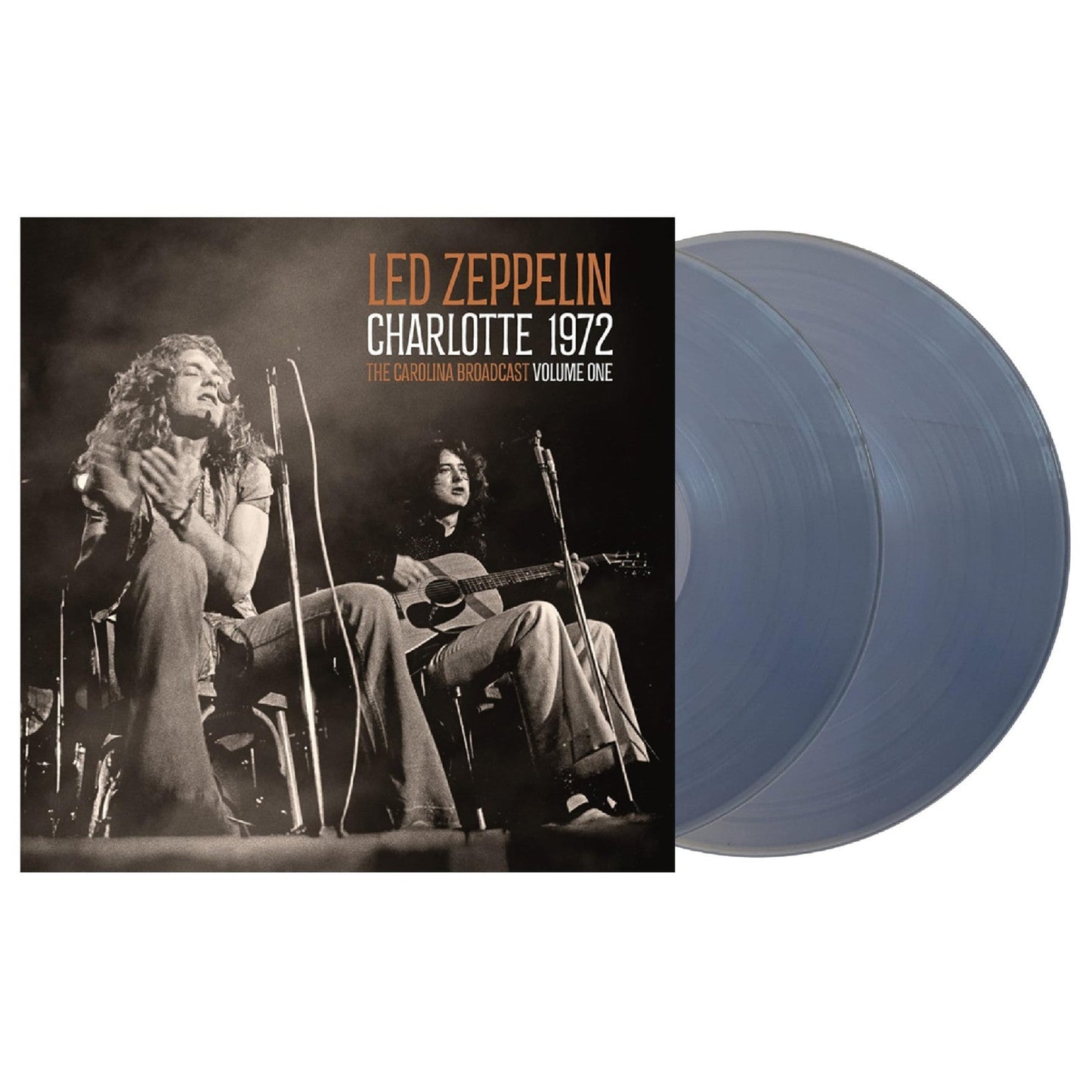 LED ZEPPELIN - CHARLOTTE 1972 THE CAROLINA BROADCAST VOLUME ONE CLEAR - RECORD