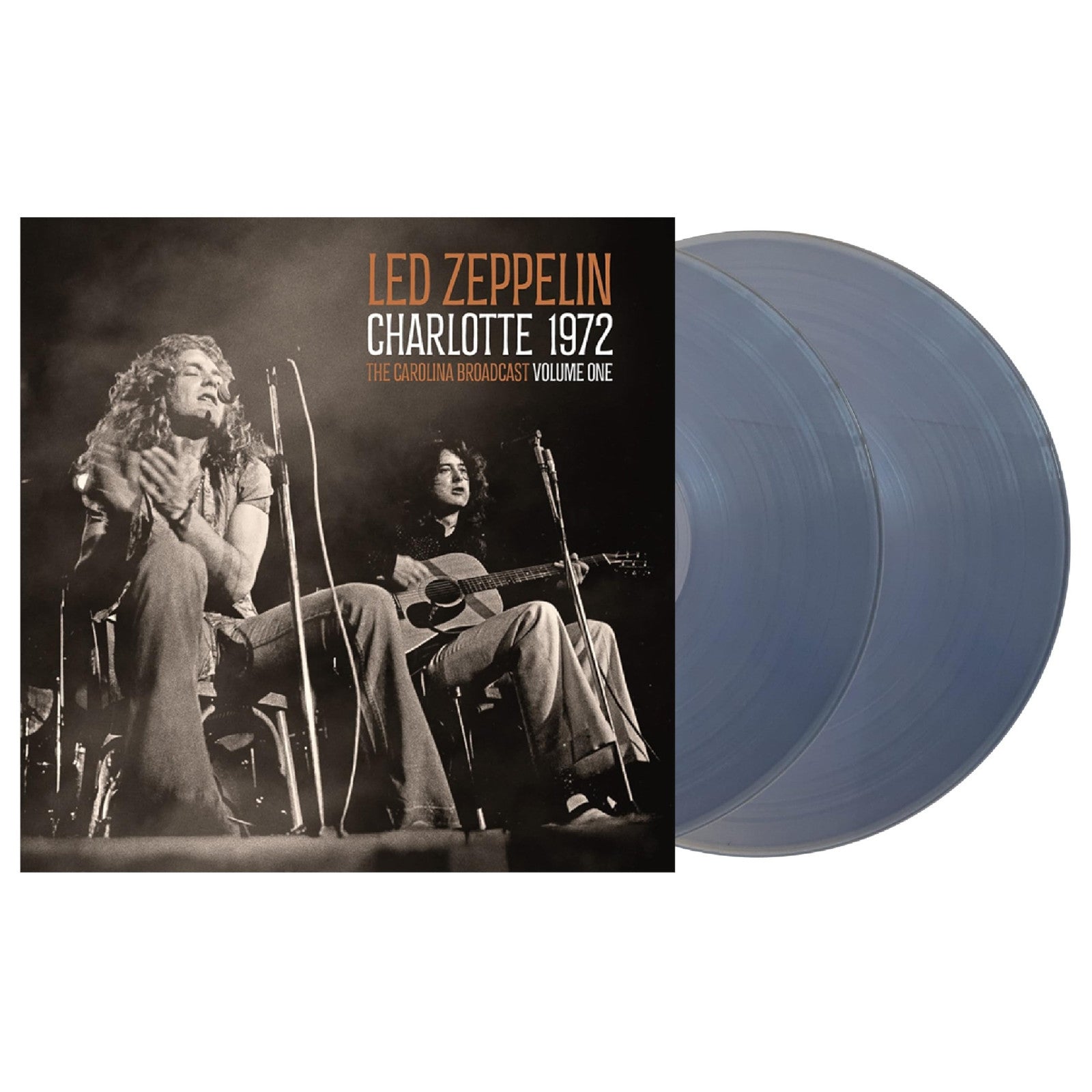 LED ZEPPELIN - CHARLOTTE 1972 THE CAROLINA BROADCAST VOLUME ONE CLEAR - RECORD