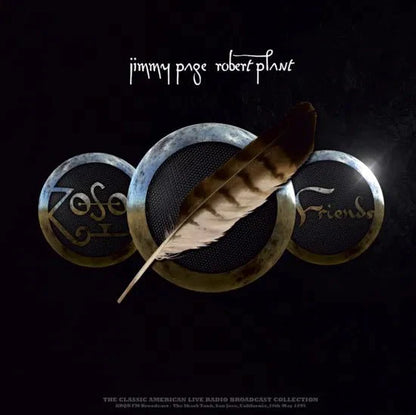 JIMMY PAGE & ROBERT PLANT - ZOSO FRIENDS LIVE IN SAN JOSE 1995 180GR CLOUDY - RECORD