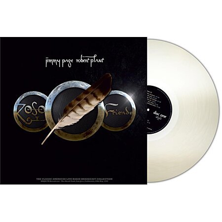JIMMY PAGE & ROBERT PLANT - FRIENDS LIVE IN SAN JOSE 1995 Clear - RECORD